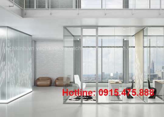 Vách ngăn kính tại Cửa Đông | vach ngan kinh tai Cua Dong